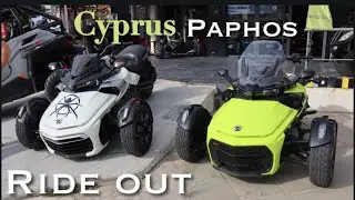 How Amazing Riding￼ Can Am Spyder F3 In Cyprus #bikelife #canamspyder #cyprus #holiday
