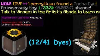 1/33,333 Mocha Dye (12/41 Dyes) | Hypixel Skyblock