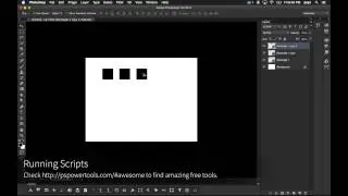 Adobe Photoshop Scripts Panel