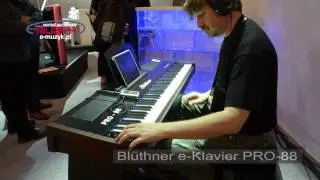Musikmesse 2014 - Bl&uuml;thner e-Klavier PRO 88 demo