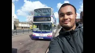 ALX400 Trident Ex-First Leicester & Worcester, First Essex 33402 VX54MTY Short Journey on Service 27