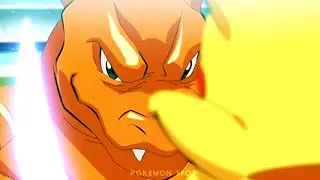 Leon Charizard  vs Pikachu attitude viedo edit . ash vs Leon #pokemon #edit #pikachu #charizard#ash