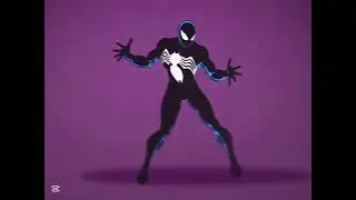 Symbiote Spider Man comics scenepack for edits #marvel #spiderman #symbiote #comics 