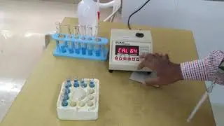 Estimation of protein - Lowry method