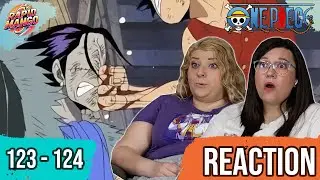 Luffy vs. Crocodile!!! | One Piece | Episodes 123 & 124 Reaction