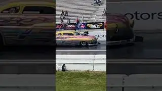 Extreme💥 Pro Mod Racing 49 Mercury Coupe vs 57 Chevy #dragracing #promods #55chevy #mercury #cars