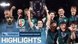 Northampton Saints v London Irish - HIGHLIGHTS | GRIPPING FINAL | Premiership Rugby U18 League