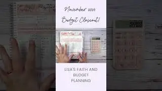 November Budget Closeout Over $800 Left Over #shorts