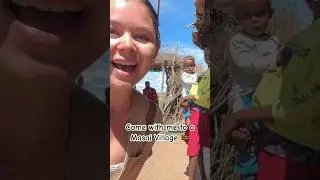 Visit a Traditional Masai Village With Me: A Unique Tour | #masaimara #kenya #vlog