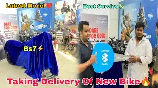 New Bike 🏍️ Delivery Celebration 🎉 | Bajaj pulsar Rs200 | beast bike Rs200 😈