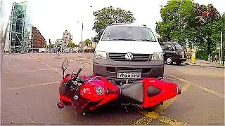 UK CRAZY & ANGRY PEOPLE VS BIKERS #50 UK ROAD RAGE 2019