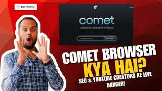 Comet Browser Explained | How Perplexity AI Is Transforming SEO, YouTube & Digital Marketing