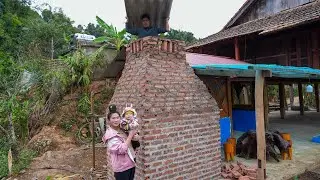 The Process of Completing a Big and Beautiful New Stove | Family farm