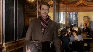 El tiempo entre costuras - Sira y Marcus se encuentran en una cafetería