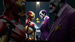 Marvel Dc Fusion HYBRID #hybrid #fusion #marvel #avengers #ironman #dc #joker #batman #fanart #aiart