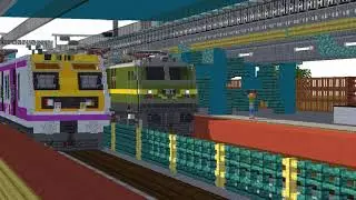 Minecraft Indian Express Trains 3 Animation Video