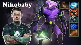 Nikobaby - Faceless Void Safelane party with Handsken Earth Spirit | Dota 2 7.29d Gameplay