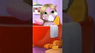 My talking Angela #shorts #angela #foryou #cartoon #cat #baby #dool