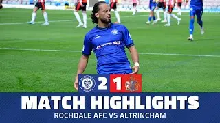 Highlights | Dale 2-1 Altrincham