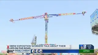 Inside look at traveling fair employees