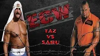 PsYcHo MikEz Masterz Of Mayhem TV - Taz Vs. Sabu - ECW Fan Cam - Fright Night - Stamford, CT