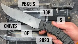My top 5 most loved knives acquired in 2023