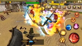 One punching Flychubby (Blockman go Titan)