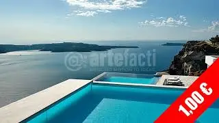 Infinity Pool Above Ocean View &ndash; 4K Luxury Lifestyle Footage