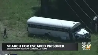Manhunt underway for escaped Texas prisoner Gonzalo Lopez