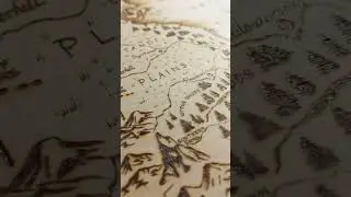 Here's a custom hand-burned map I made! ☺️ Hope you like it.