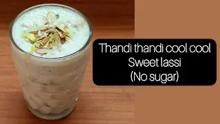Thandi thandi cool cool sweet lassi (no sugar)#shorts