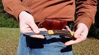 Quick Draw Sheath for Buck 110 Knife