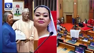 Natasha Akpoti Resumes ,Prof. Yakubu Hands Over To May Agbamuche As Acting Chair +More | News@5
