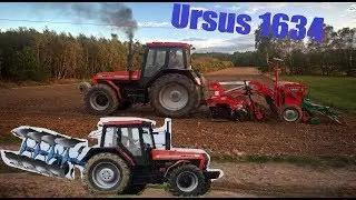 Orka i Siew | Ursus 1634 & lemken opal 140 & Agromasz