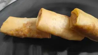 Cheesey spring roll live 