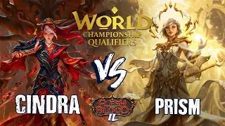 Worlds Qualifiers 25 - Israel | ראונד 2 - סינדרה נגד פריזם | Round 2 - Prism VS Cindra