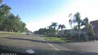 Reckless driving in Longboat Fl - dashboard camera