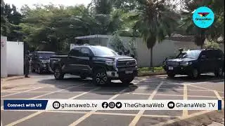 Kimathi Rawlings and other prominent figures depart residence after brief meeting