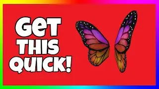 ROBLOX | *FREE* HOW TO GET  THE NEW SHUTTER FLYERS WINGS! | NEW ROBLOX ROBLOX INSTAGRAM ITEM!