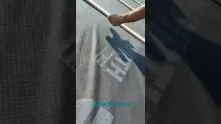 Postavljanje krovne folije ,podletve i letve...