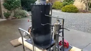 John's steam boiler and engine