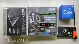 intel Core i5 12400 ASUS PRIME H610M-A WIFI D4 Predator GM7 SSD MATRIX PC Build