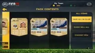FIFA 15: Ultimate Team - Mini Gold Pack Opening (Commentary) [iOS]