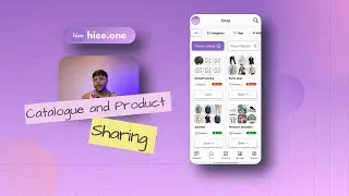 Hiee One Shop Tutorial (Part 5) | Share Product Catalog on WhatsApp, PDF & Link