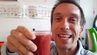 🍹JUS ROSE BETTERAVE CAROTTE POMME KIWI + GALETTE AVEC LA PULPE + COMPOTE  | Lundi vert n&deg;21