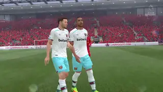FIFA 17 English Premier League (Matchday 15): Liverpool vs. West Ham United (12/10/2016)