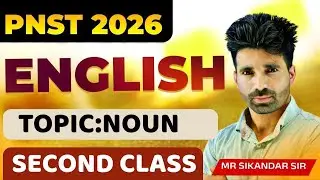 PNST 2026 ONLINE BATCH | ENGLISH DEMO CLASS -01 | PRAYAS BATCH | BEST ONLINE PNST EXAM PREPRATION