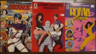 Dark Horse Presents #4-6: Ron Randall&rsquo;s Trekker and John Workman&rsquo;s Roma begin, Chadwick, Salmons. Eh