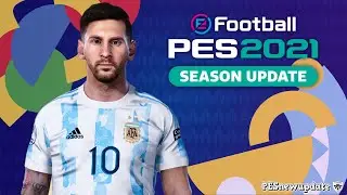 PES 2021 Faces Lionel Messi (Copa America 2021) by Valentinlgs10