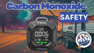 Портативный детектор угарного газа #ITEHIL #portableCOdetector #campingsafety #RVlife #outdoorgear